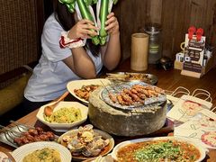 -拾光与烟火丨炭火串烧·自贡小活鲜(西村大院店)