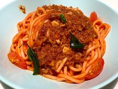 鲜番茄肉酱烩意粉-杯子红牛排(创意产业园店)