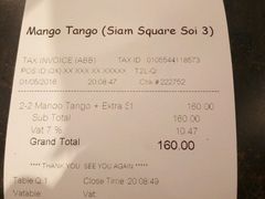 账单-Mango Tango