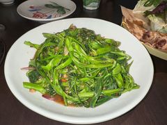 马拉盏炒通菜-大头虾越式风味餐厅(光明广场店)