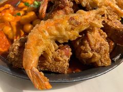 必点炸鸡翅配年糕-HOTISLAND海鸡岛·韩国料理(江南西店)