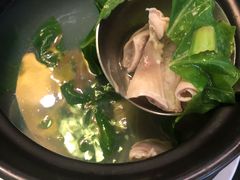 猪肚文蛤芥菜汤-大厝宅海鲜馆