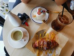 芝士吞拿鱼牛角包-251#coffee roasters(沿河东路店)