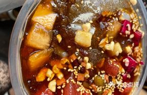 Glutinous Rice Ball Fruit Ice Jelly