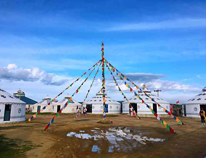 草原察哈尔部落-"距张北县城20公里左右吧.公司团建去的,.