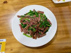 韭菜海肠-景祥海鲜美食餐厅