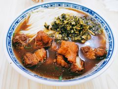 雪菜红汤小排面-盛兴面馆(真儒大厦店)