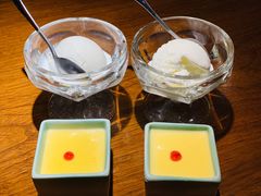 奶油冰淇淋和焦糖布丁-山葵家·创意料理(宁波来福士店)