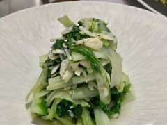 有机小白菜蒸虾皮-喜鼎海胆水饺(平安金融中心店)