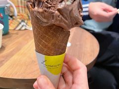 黑巧克力冰淇淋-LUNEURS月乐诗 冰淇淋咖啡(环贸店)