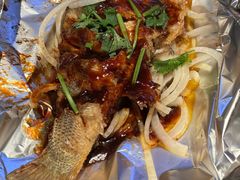 酱烤活鲈鱼-新白鹿餐厅(虹桥南丰城店)