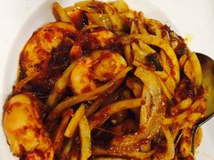 酸辣亚三虾-关夫人餐厅(阳光广场店)