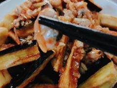 蛤蜊肉拌茄子-华春餐馆(鱼山路店)