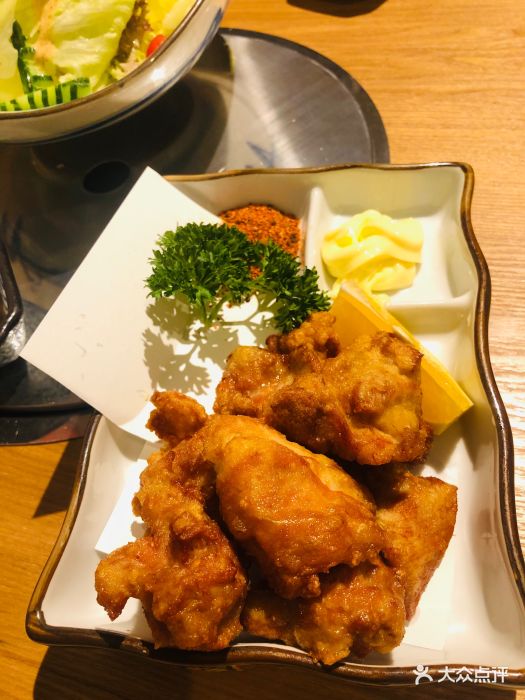 點稻·日料·燒肉(世界之花店)日式炸雞塊圖片