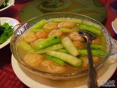 丝瓜鱼面筋-上海老饭店(北京分店)