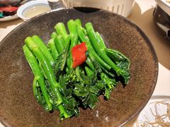 姜汁酒炒芥兰-侨美食家·粤菜(体育西路店)