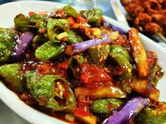 虎皮辣子烧茄子-马尔龙新疆饭店·清真(瑞景店)