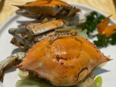 葱姜梭子蟹-海岛渔村大酒店(云霄路店)