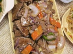 猪肝炒洋葱-肉燕扁食草包飯(东街店)