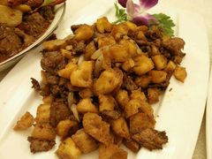 馕丁炒烤肉/份-楼兰印象(朝外店)
