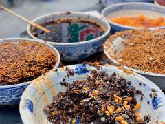 -清真马乐贝腊牛肉蛋黄菜夹馍(马蓉洒金桥店)