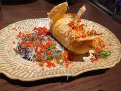 风琴焗薯配黑蒜蛋黄酱-黑手制面·Gentle Pasta(国金天地店)