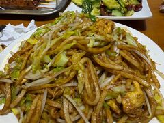 炒饼-哥俩好牛肉大串