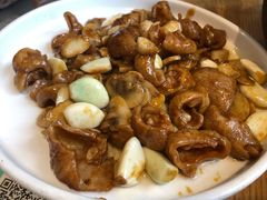 腊八蒜烧肥肠-金豆角砂锅焖面(安贞店)