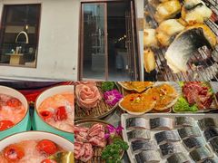 -围炉肉舍•炭烤活鳗•丹东海鲜烤肉(步行街店)