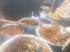 -清真马乐贝腊牛肉蛋黄菜夹馍(马蓉洒金桥店)