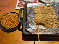 -路边摊小炉子烧烤