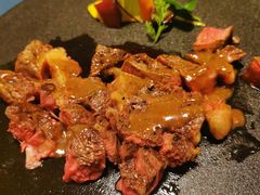 果木烟熏雪龙黑牛肉眼-岸芷汀兰·法餐牛排