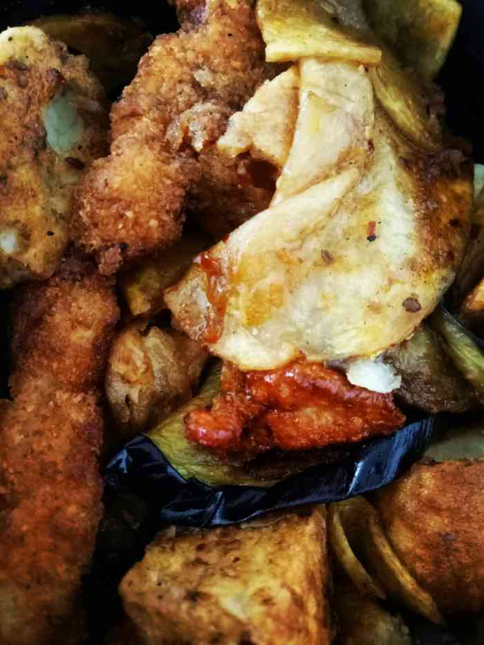 伐木累炸串卷饼(玉函店)-"#济南亮v有福利# 0851 就是突然想.