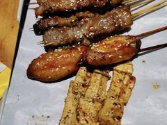 烤羔羊肉串-木屋烧烤(坂田天安云谷店)