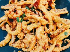 咸蛋黄鱿鱼-起锅烧油(信河街店)