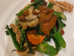 芥兰牛肉鱿鱼须-凤城礼记鱼翅海鲜酒家(百老汇店)