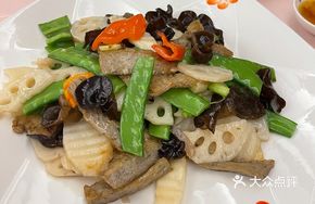Bamboo Shoot and Lotus Root Stir-fry