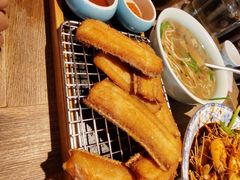 干炸带鱼-老头儿真传-老头儿油爆虾(胜利河美食街店)