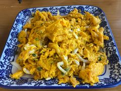 银鱼炒蛋-品鲜村农家菜·阳澄湖大闸蟹(总店)