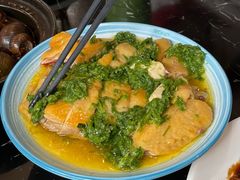 葱油鸡-蟹黄鱼面·锦园(定西路店)