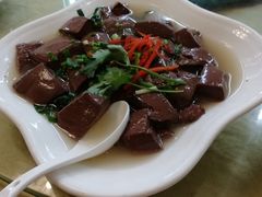 韭菜胡椒浸猪红-澳门西南饭店·粤菜·茶市·手工点心(华海路店)