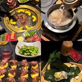 长沙高级感黑金庭院风日式烤肉💯黑毛和牛口感绝了