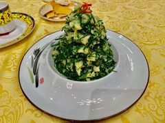炝拌草原沙葱-德乐海蒙餐