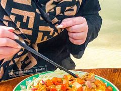 番茄鸡蛋拌面-清真新疆叶尔羌烤肉店(新香洲店)