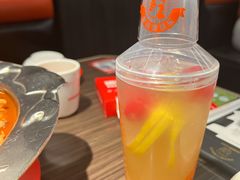 青柠冰桔茶-胖哥俩肉蟹煲(湖滨银泰in77店)