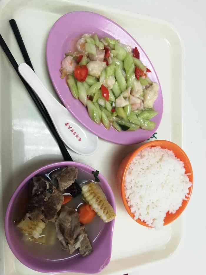 首都经济贸易大学-第2食堂-"今天中午让我对二食堂感觉更好了.
