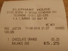 价目表-大象咖啡馆