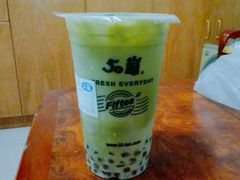 珍珠抹茶拿铁-50岚台湾鲜茶(大信店)