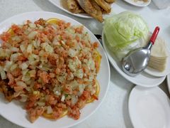 生菜蝦鬆-海龙珠海鲜餐厅