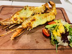 芝士焗龙虾-悦享绿山墙西餐厅